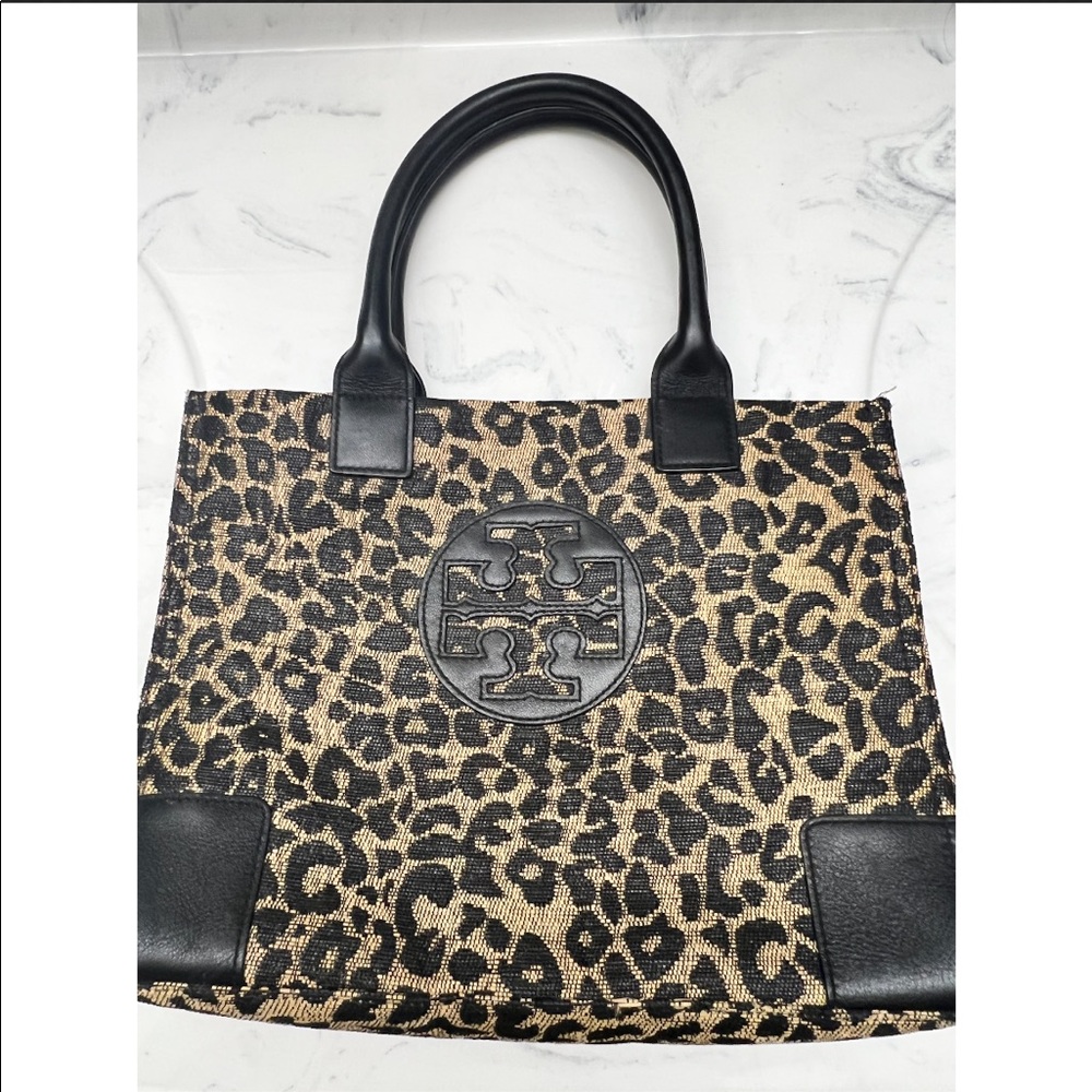 Tory Burch Leopard Ella Tote